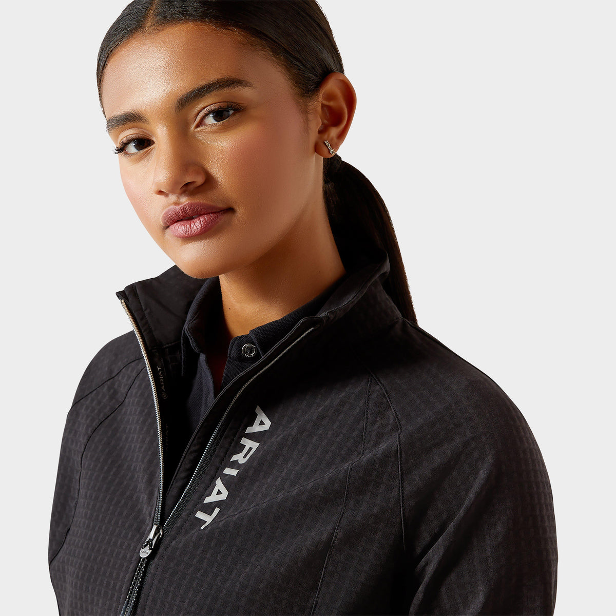 Womens Versa Team Jacket Black