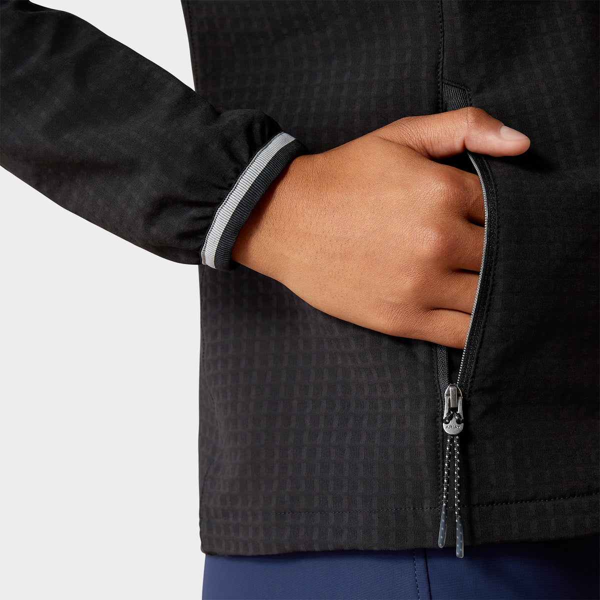 Womens Versa Team Jacket Black