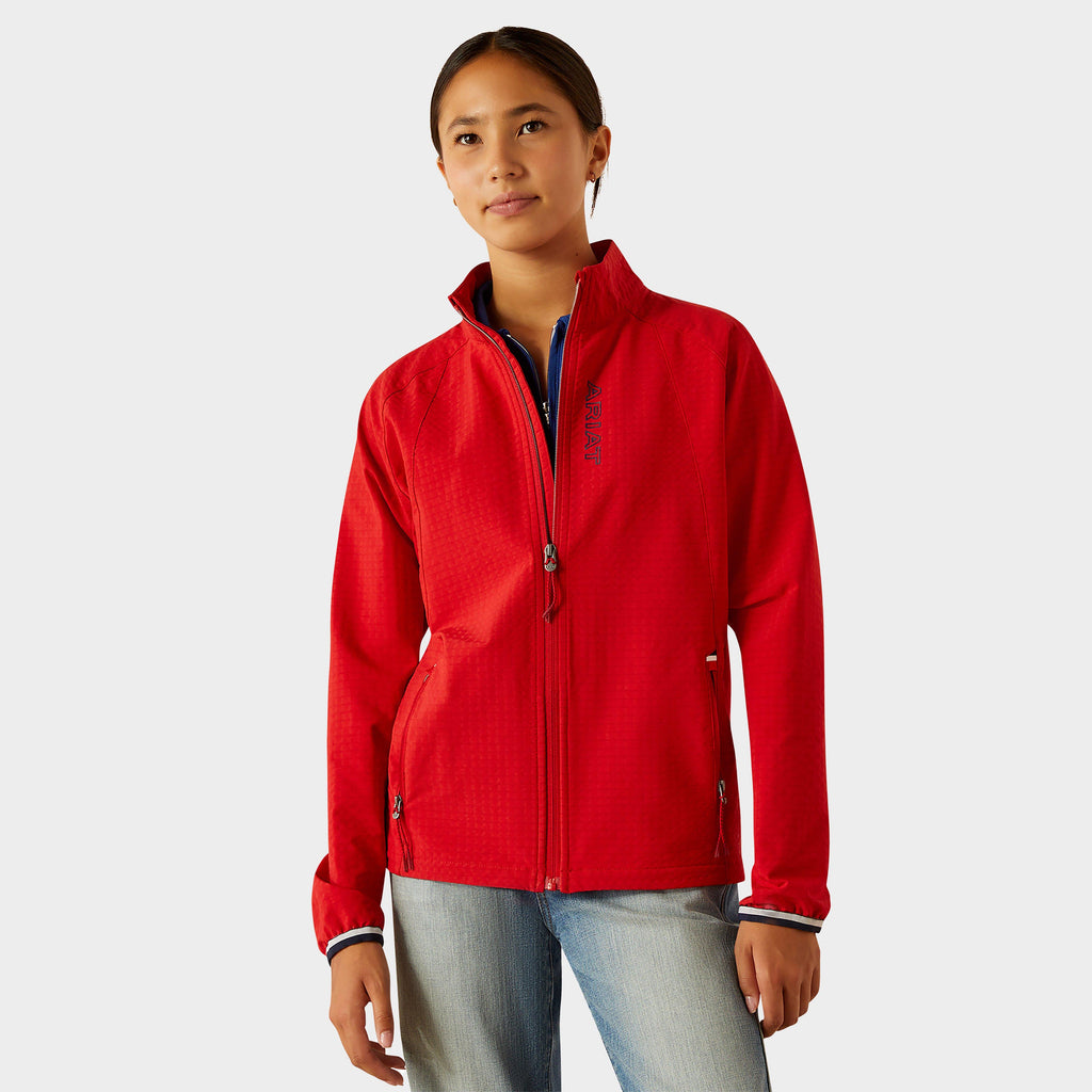 Kids Versa Team Jacket Weg Red
