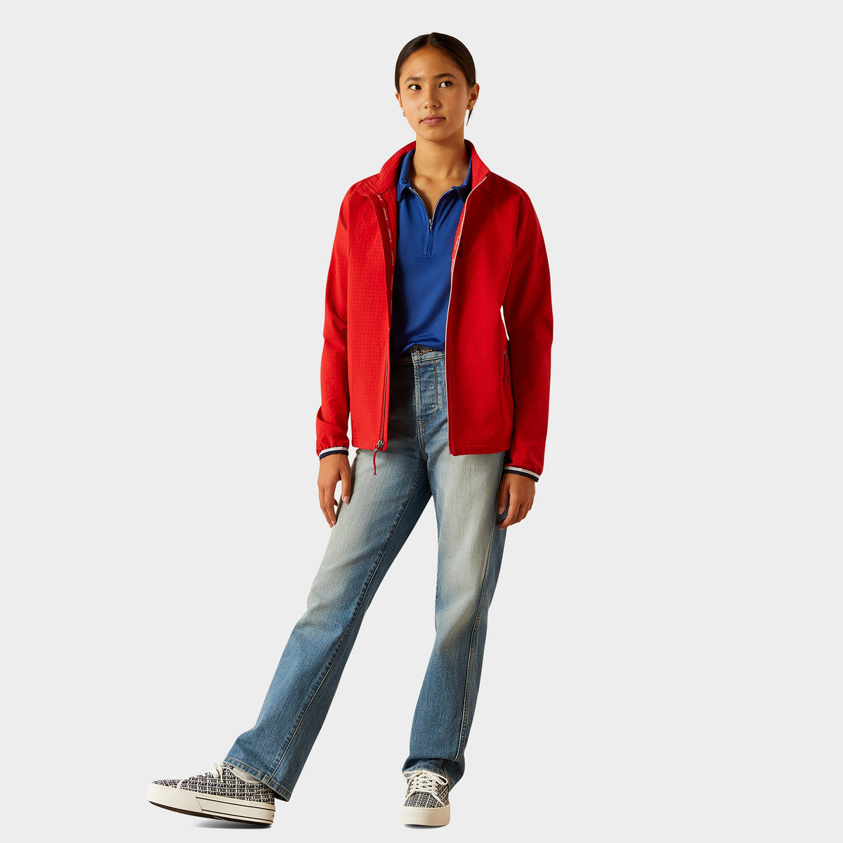 Kids Versa Team Jacket Weg Red