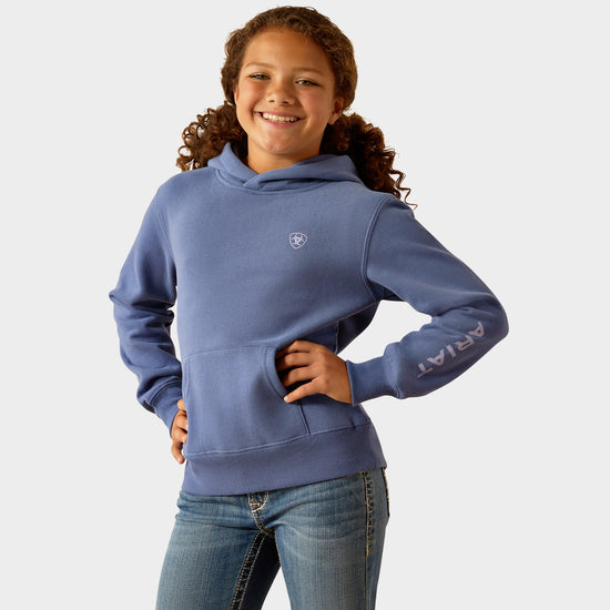 Kids Logo 2.0 Hoodie Coastal Fjord