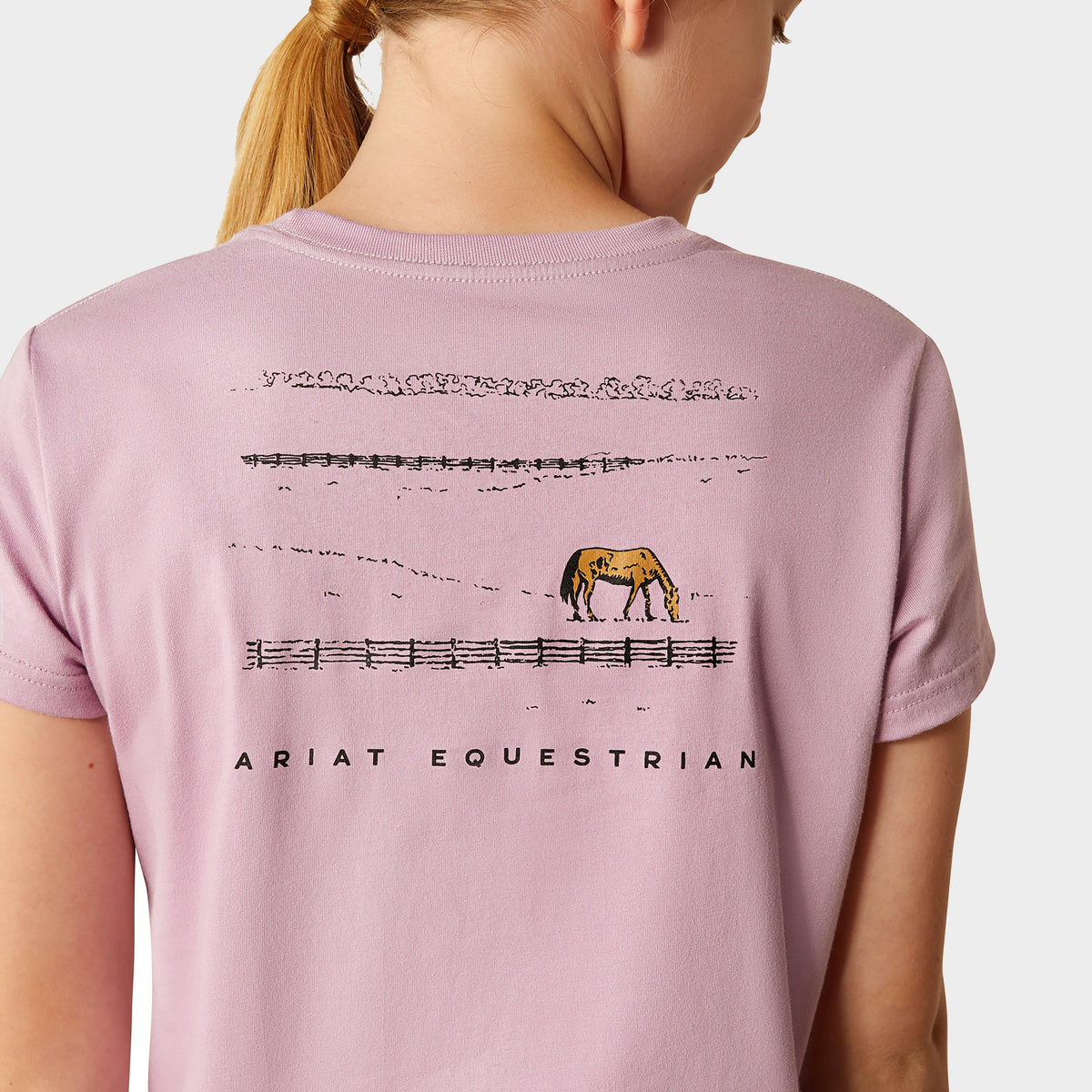 Kids Meadow Pony T-Shirt Lavender