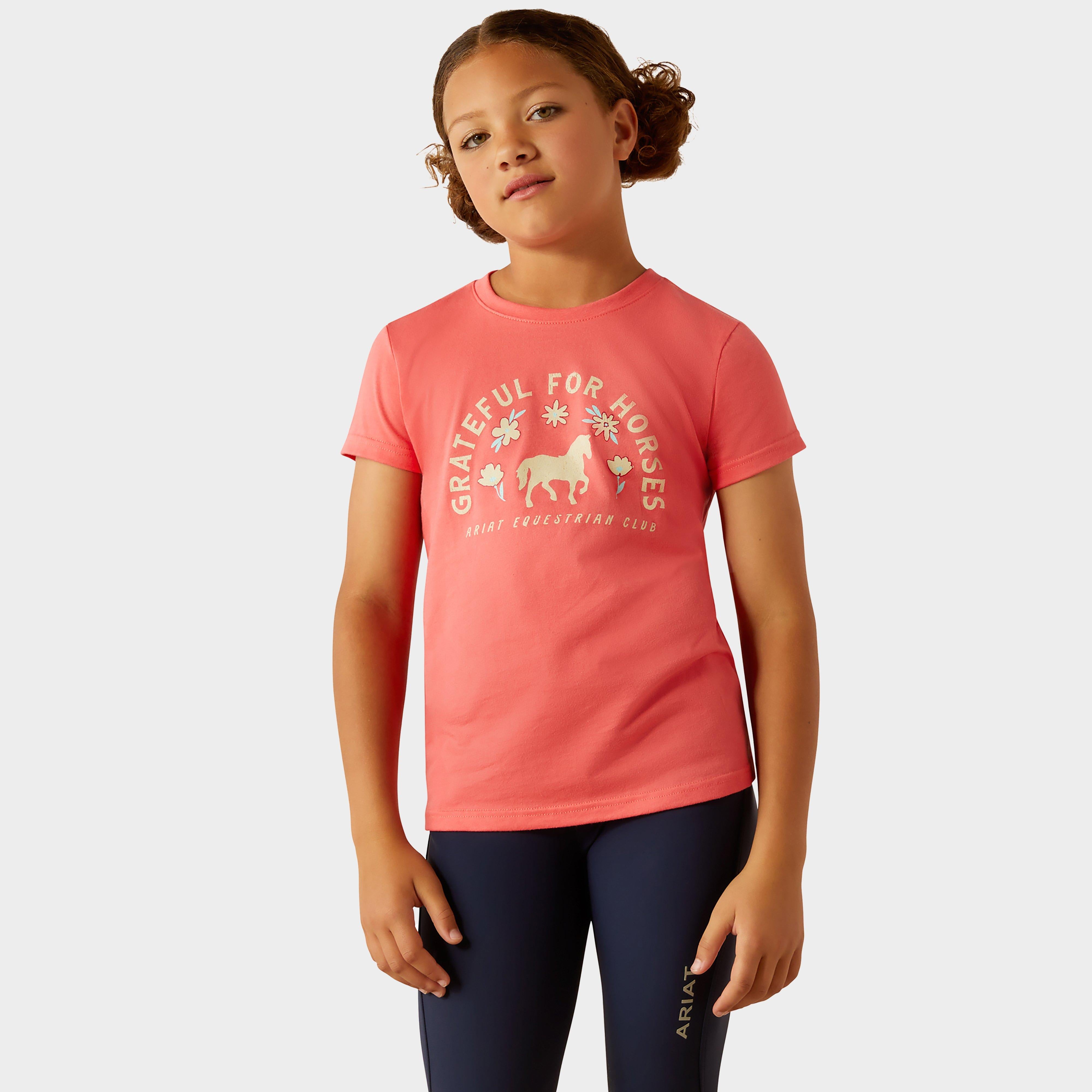 Kids Grateful T-Shirt Coral Paradise