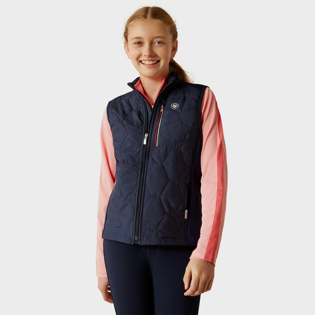 Kids Fusion Insulated Gilet Navy