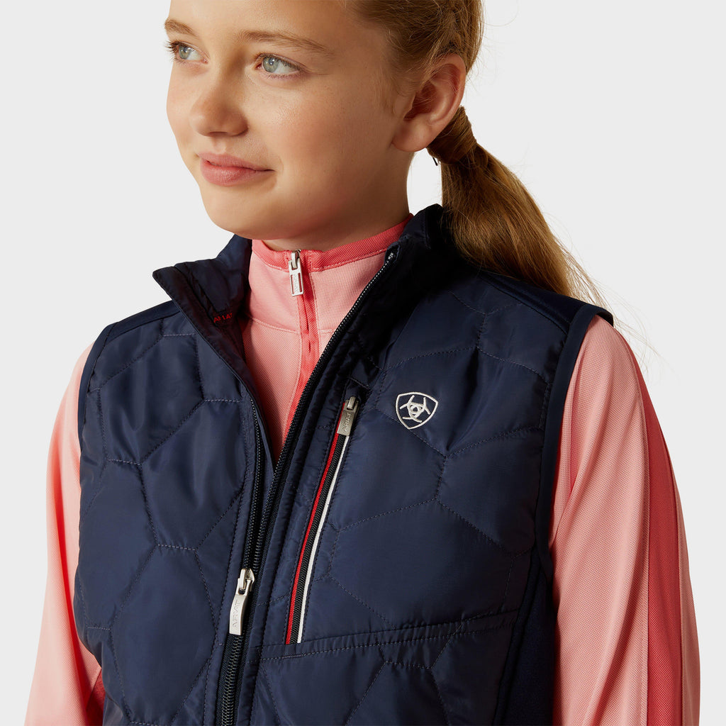 Kids Fusion Insulated Gilet Navy