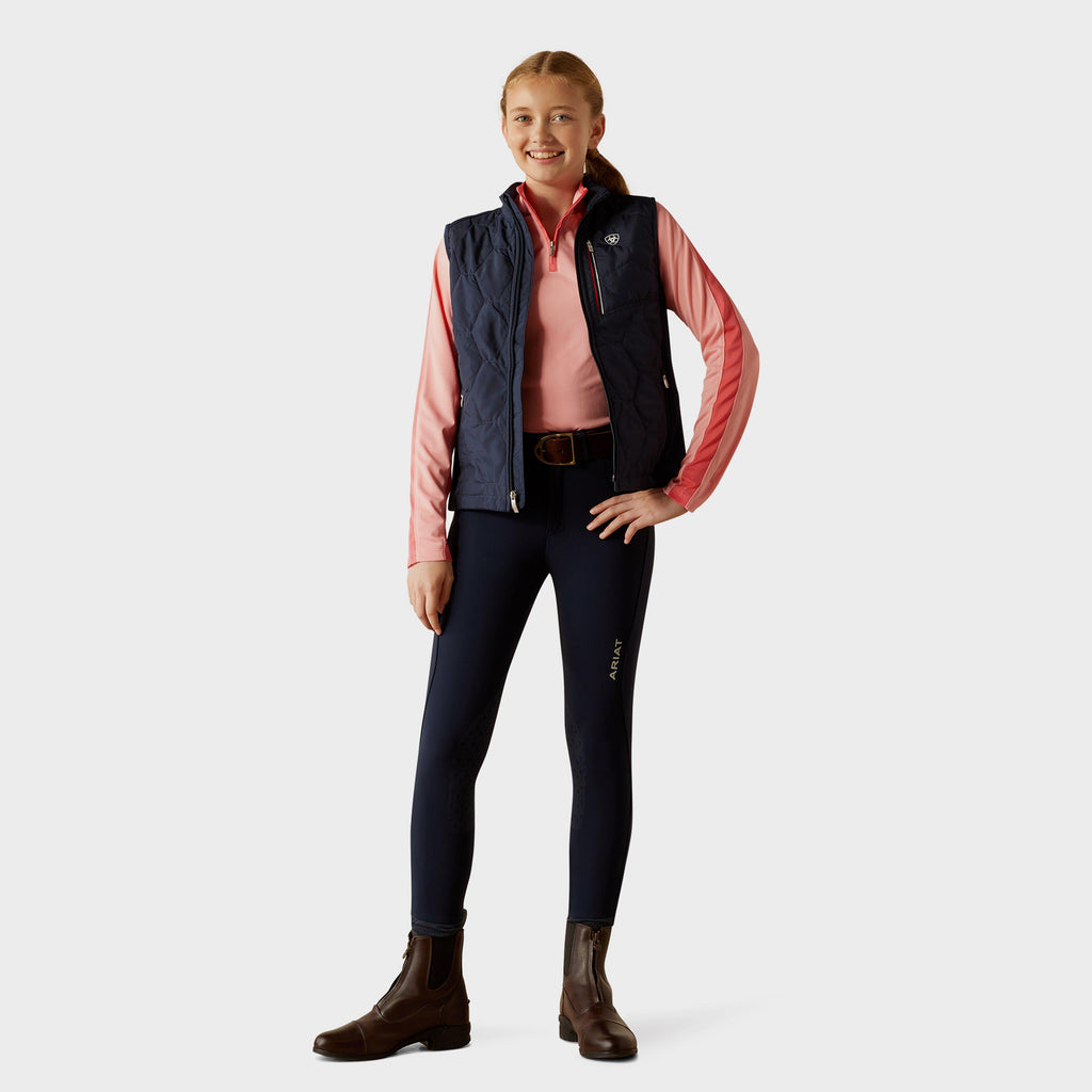 Kids Fusion Insulated Gilet Navy