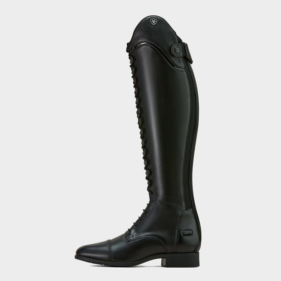 Womens Palisade Lace Tall Riding Boots Black