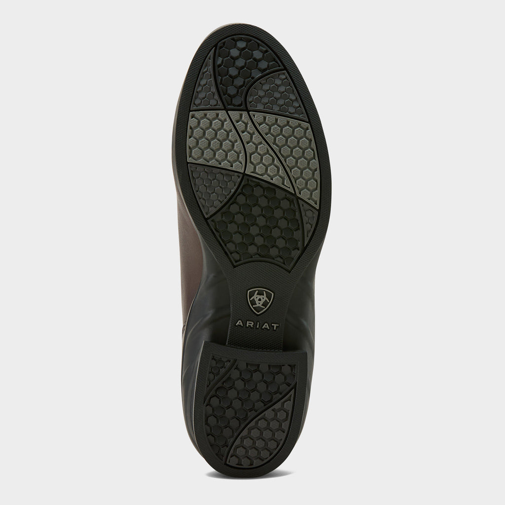 Womens Heritage Zip Paddock Boots Brown