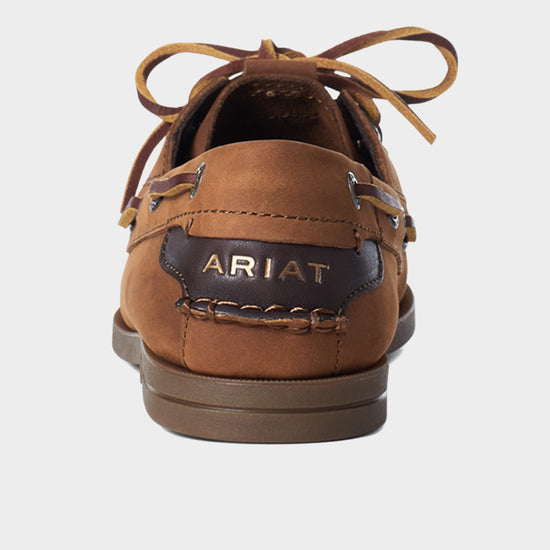 Womens Antigua Boat Shoe Walnut