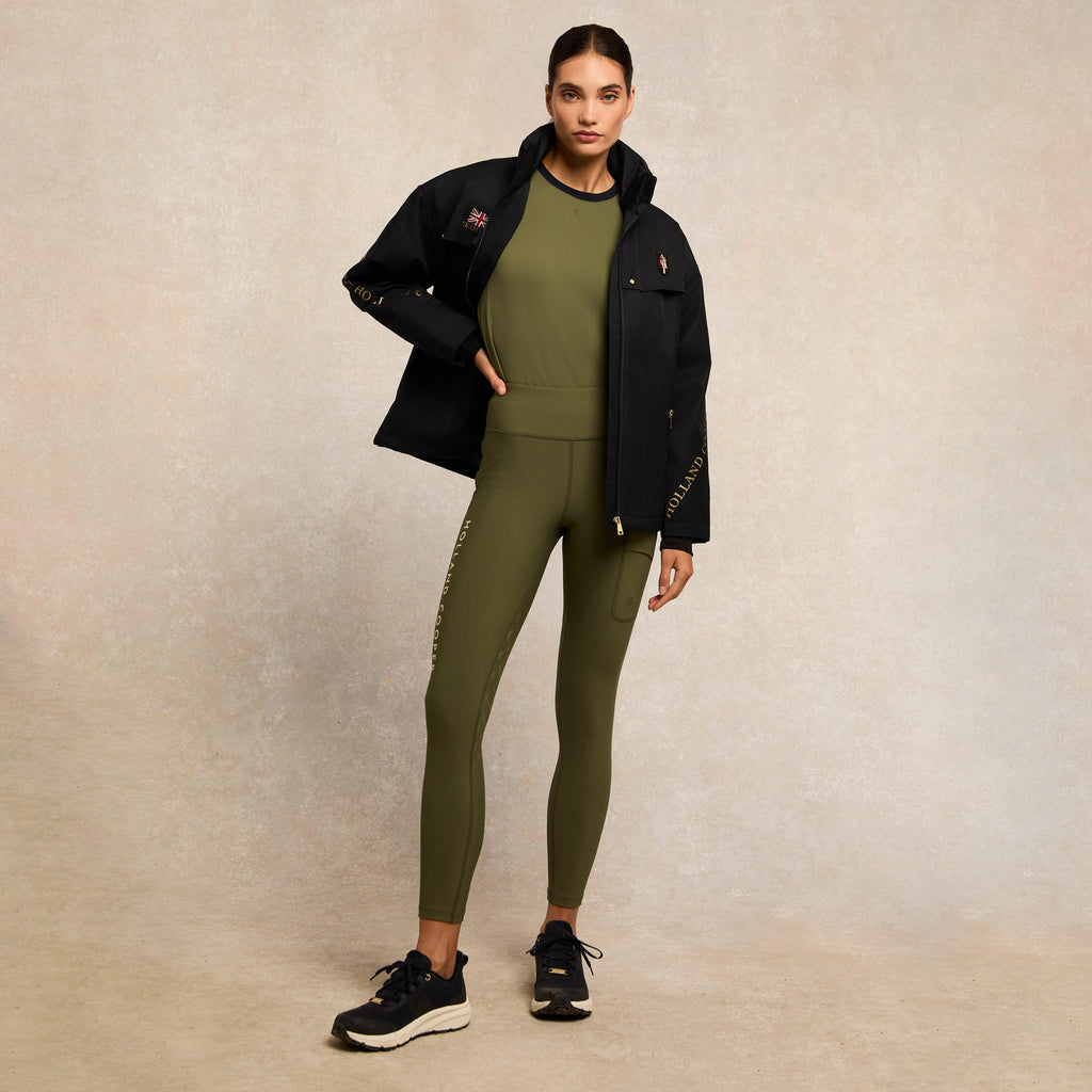 Womens Chiltern Ringer Tee Spring Green