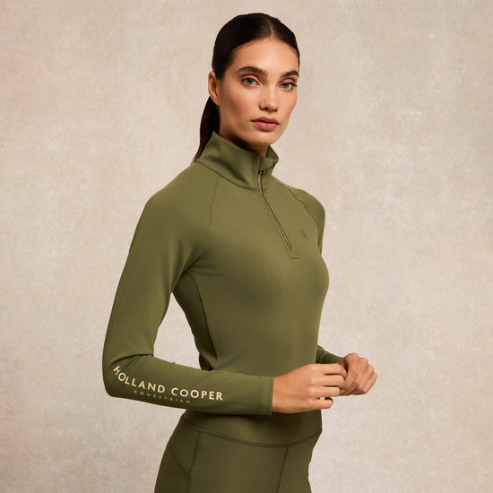 Womens Chiltern Base Layer Spring Green