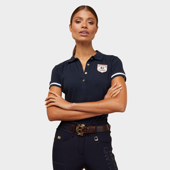 Womens Classic Polo Shirt Ink Navy