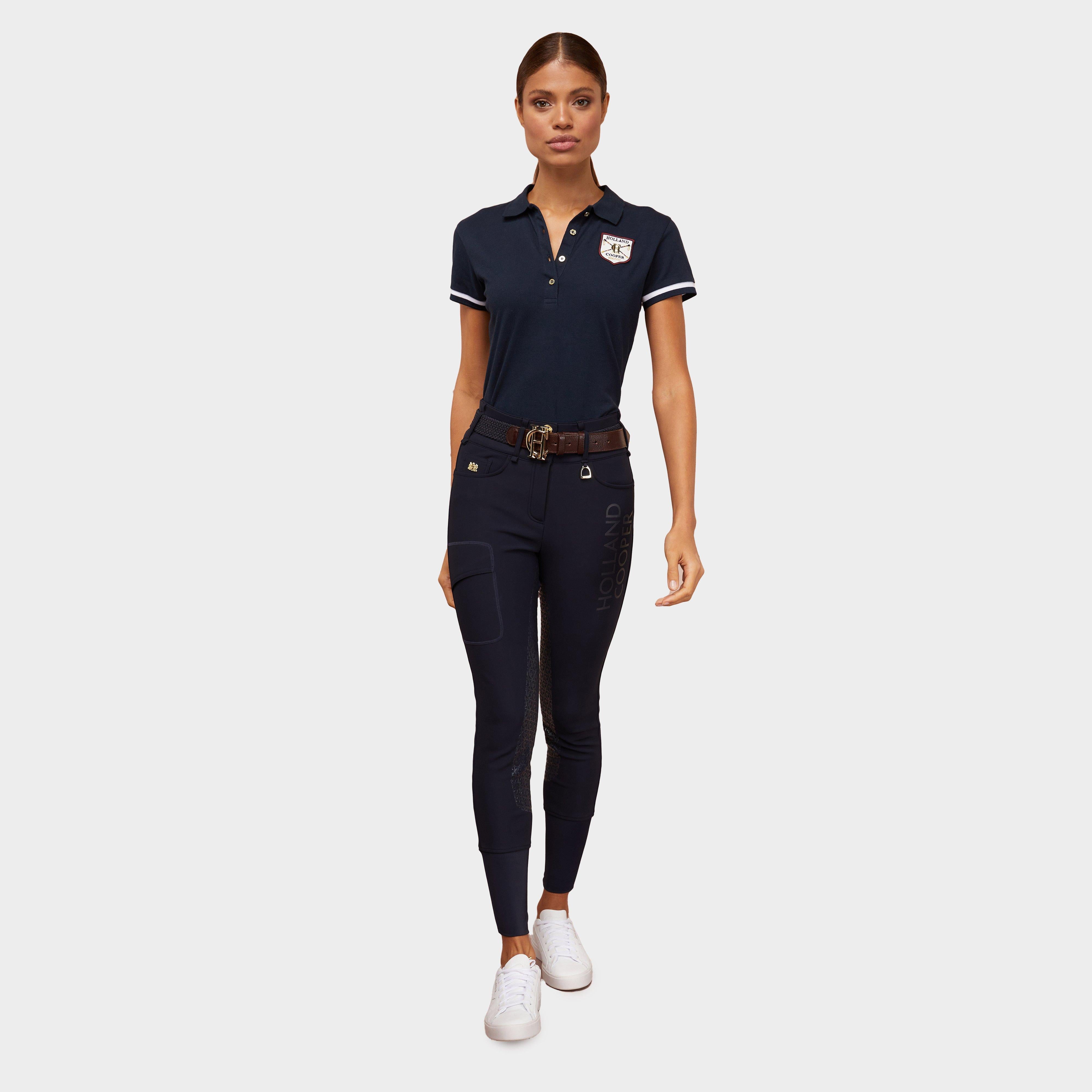 Womens Classic Polo Shirt Ink Navy