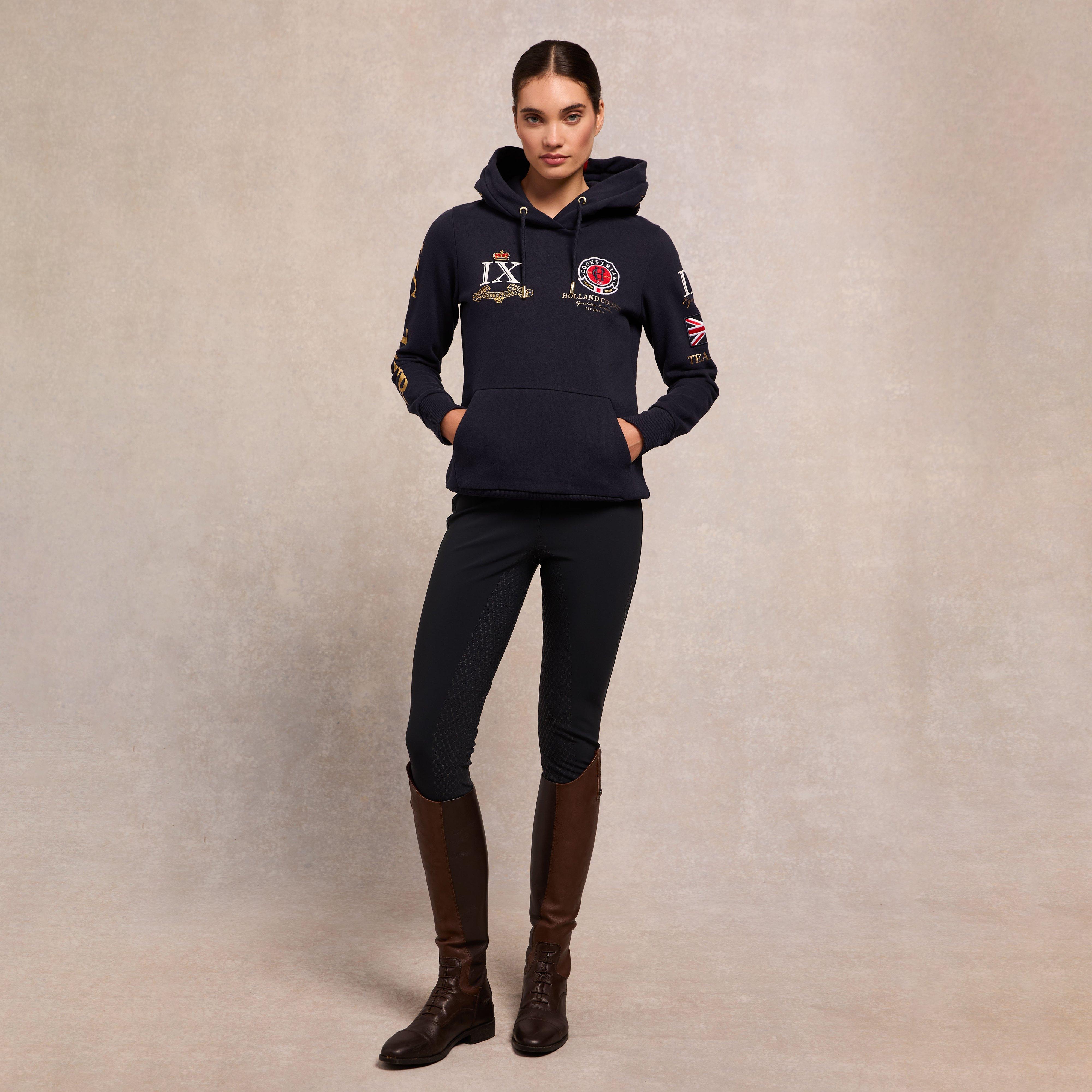 Womens Team Hoodie Pull On Ink Navy