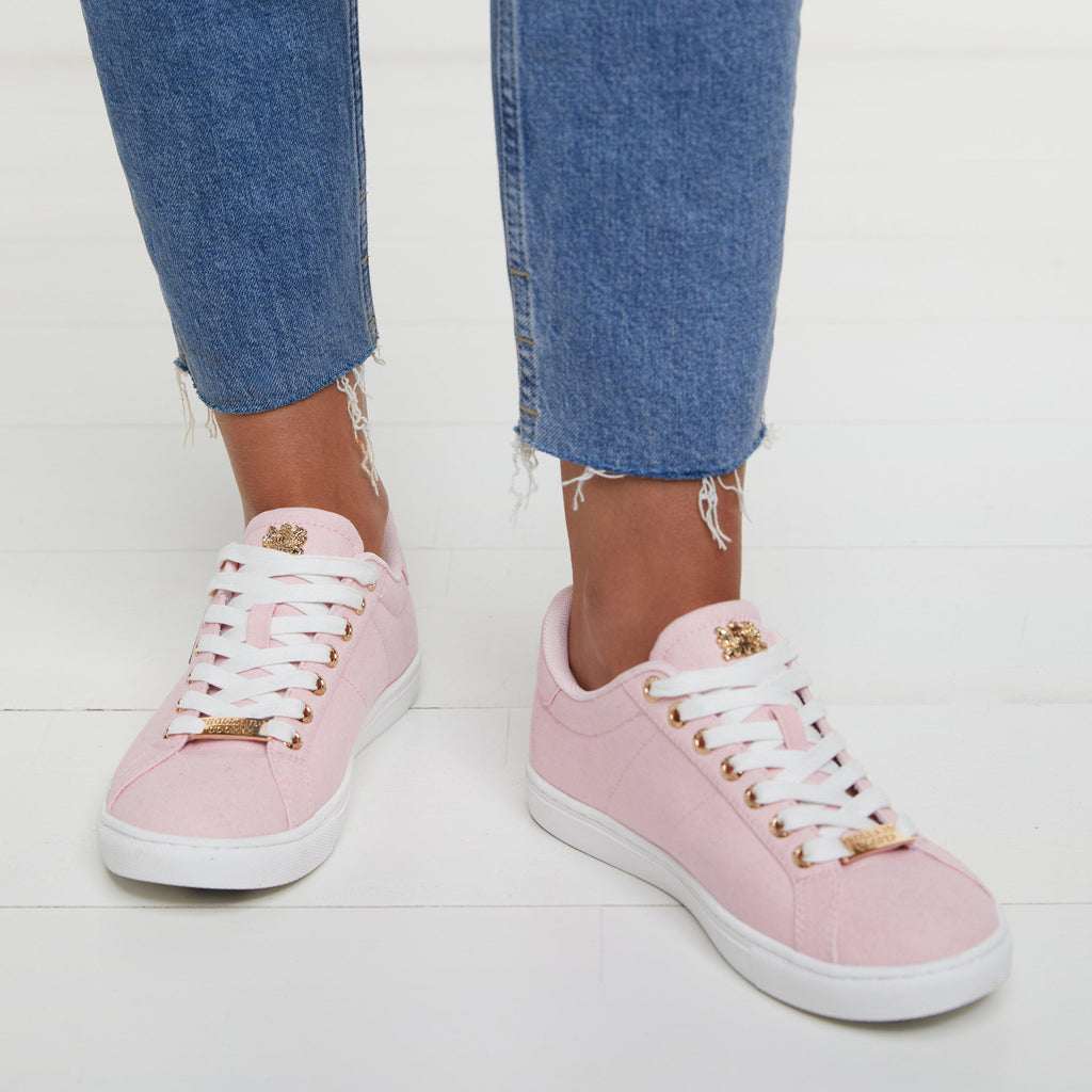 Womens Chelsea Court Trainer Soft Pink