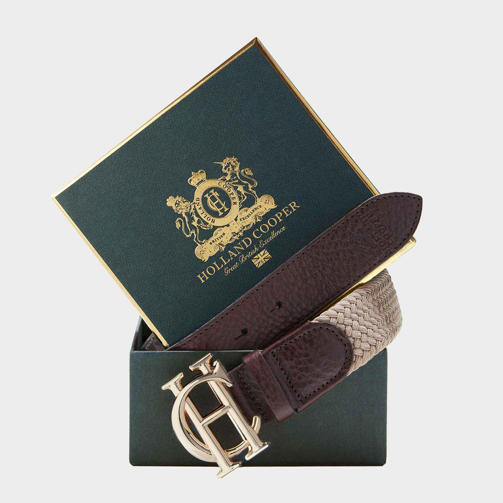 Womens Heritage Belt Taupe