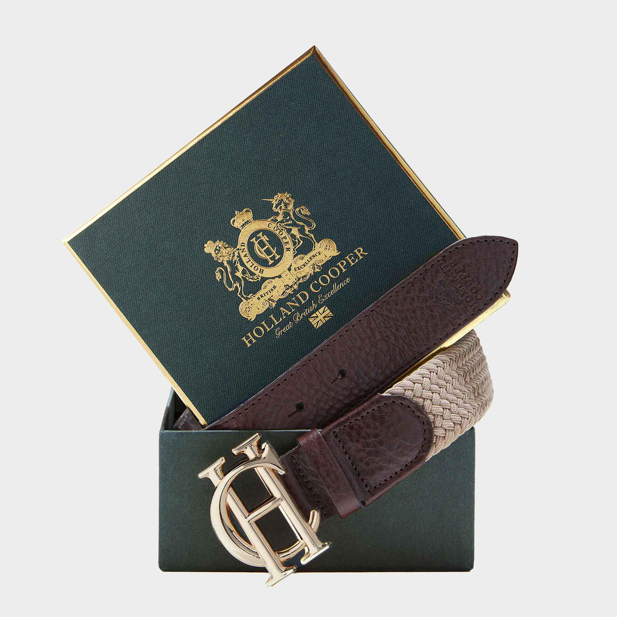 Womens Heritage Belt Taupe