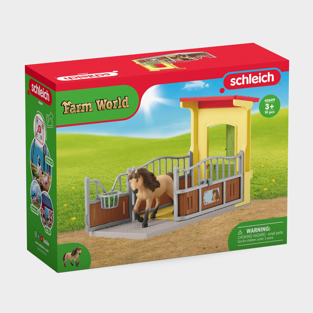 Pony Box with Iceland Pony Stallion