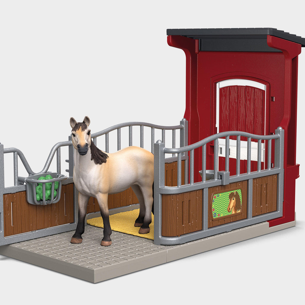 Pony Box with Mustang Mare