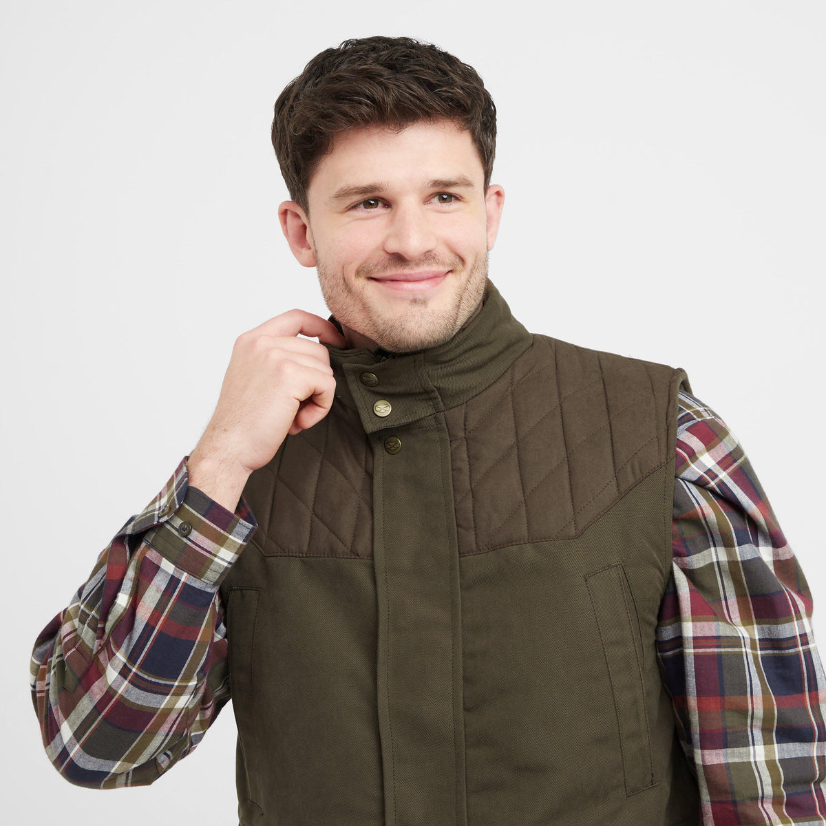 Mens Kincraig Waterproof Field Jacket Olive Green