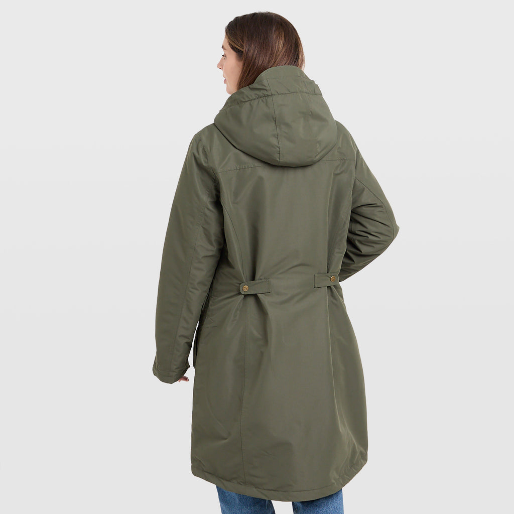 Hoggs of Fife Womens Walker Long Coat Fern Green – Naylors