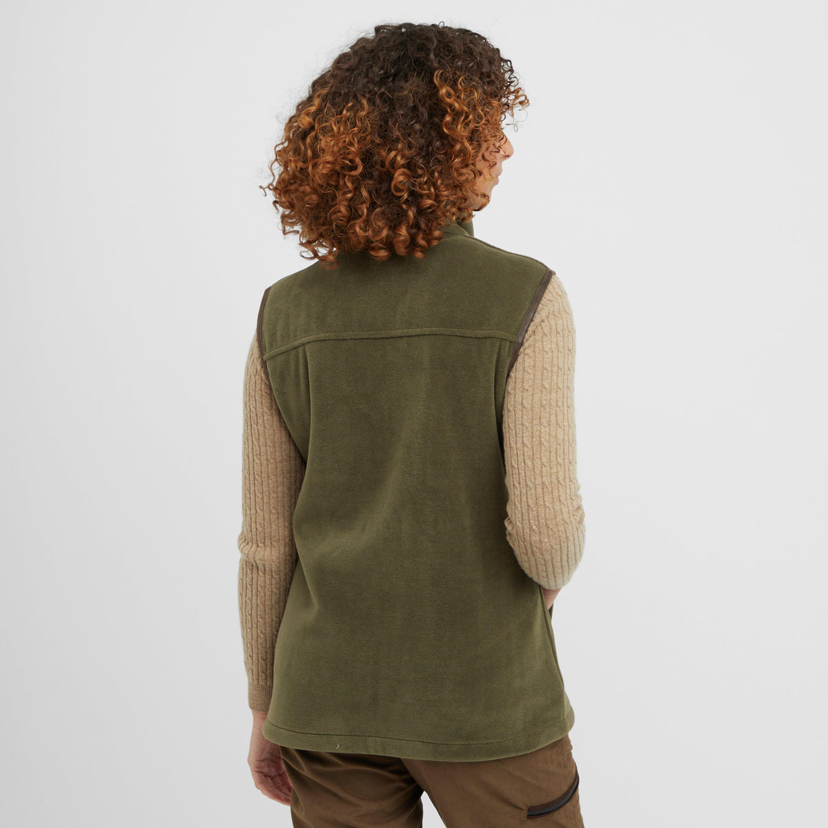 Womens Stenton Fleece Gilet Lovat
