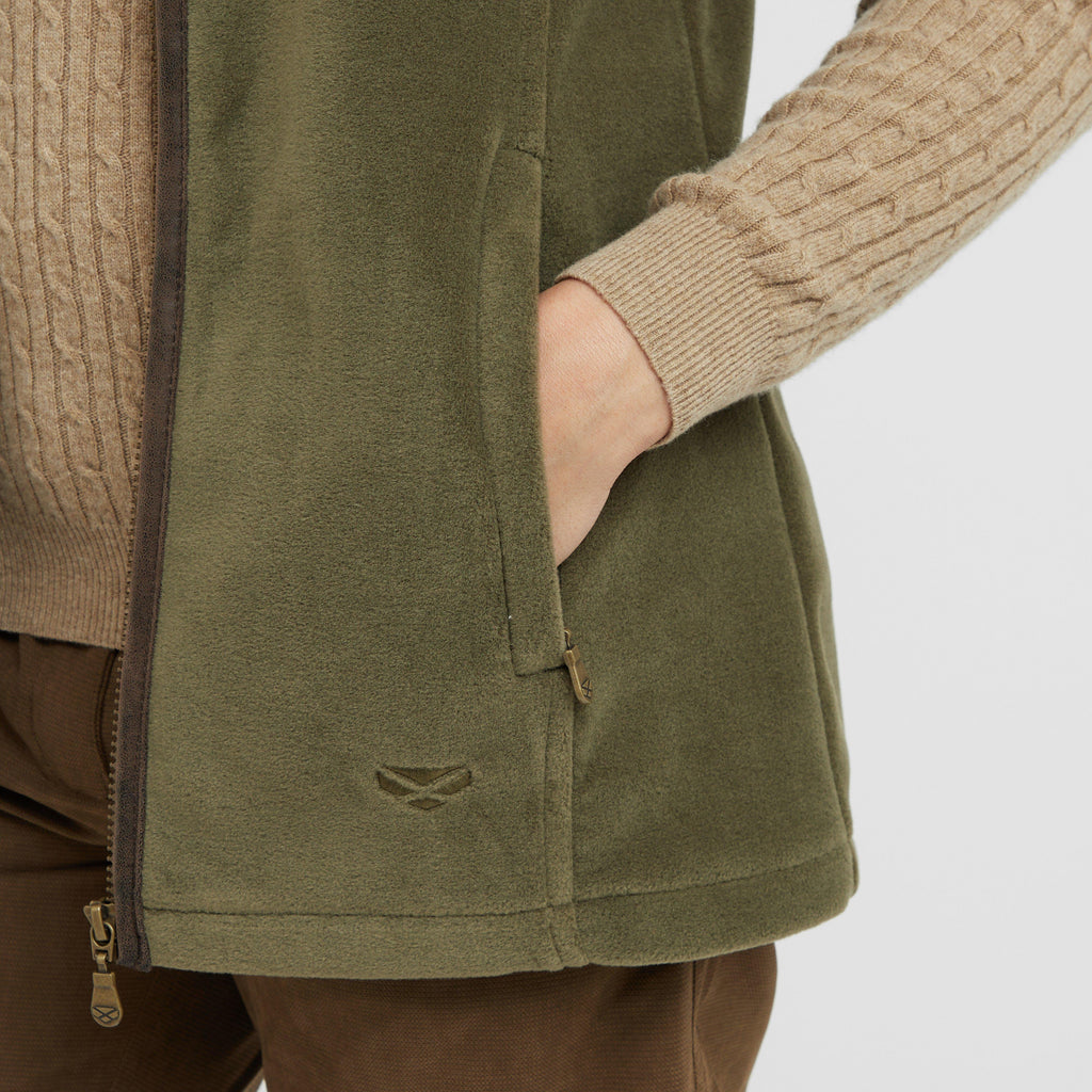 Womens Stenton Fleece Gilet Lovat