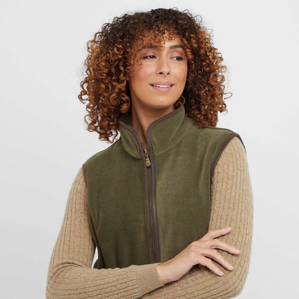 Womens Stenton Fleece Gilet Lovat