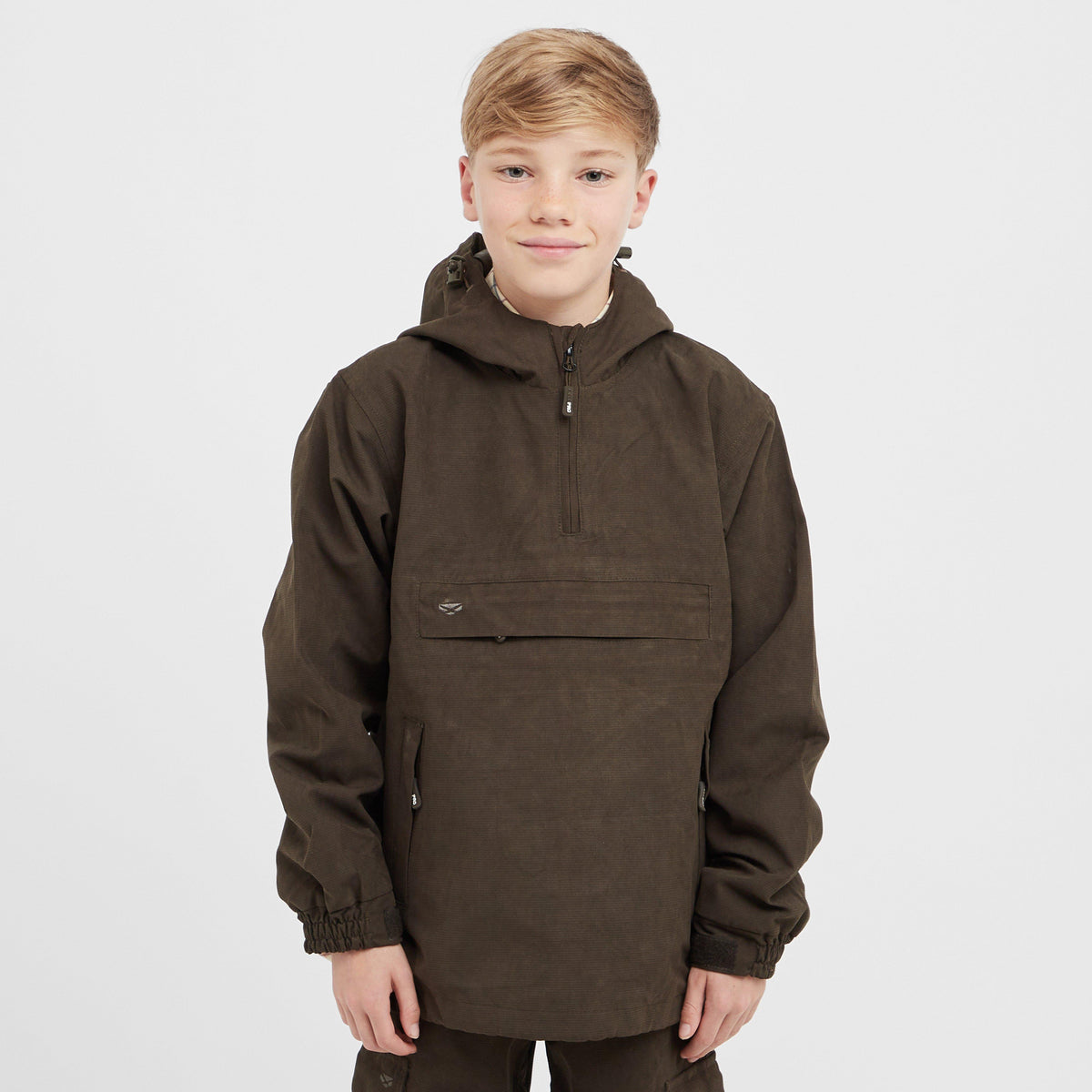 Kids Struther Smock Field Jacket Dark Green