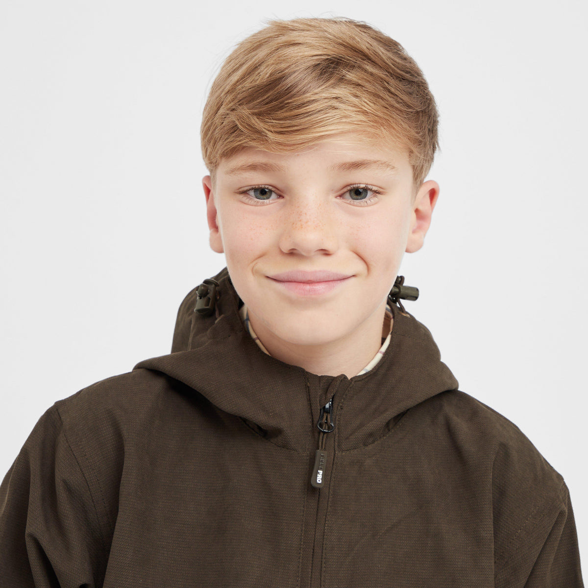 Kids Struther Smock Field Jacket Dark Green