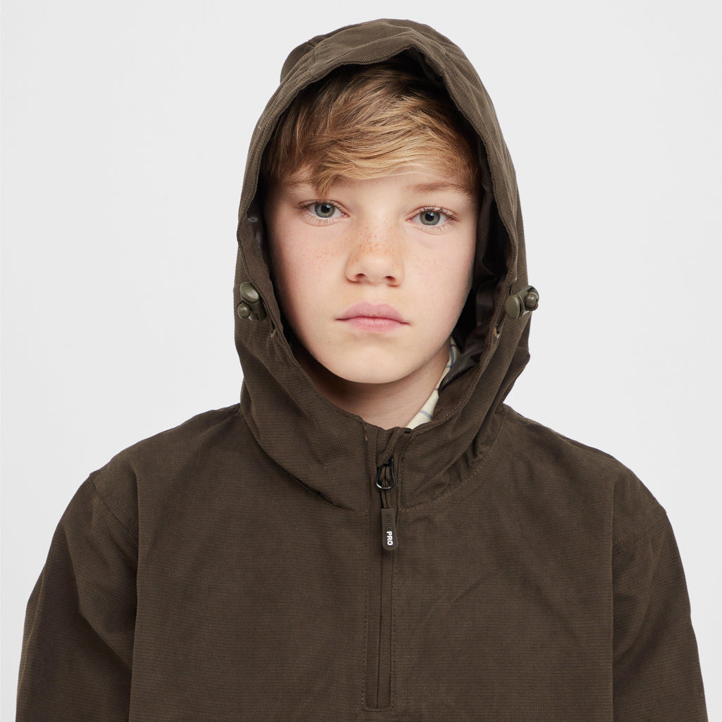 Kids Struther Smock Field Jacket Dark Green
