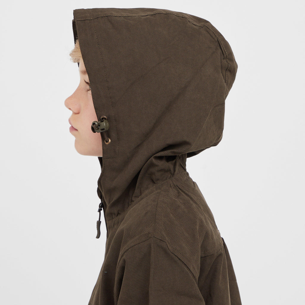 Kids Struther Smock Field Jacket Dark Green