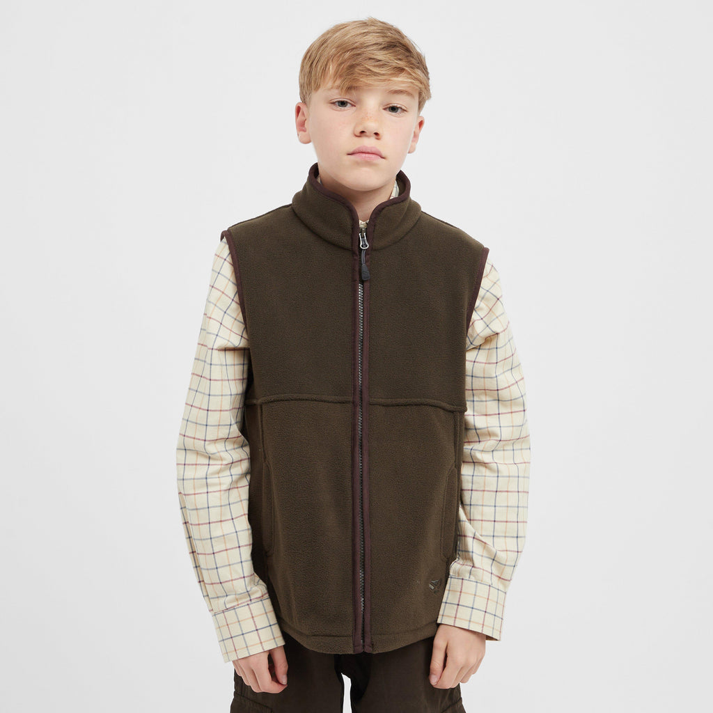 Kids Woodhall Gilet Green