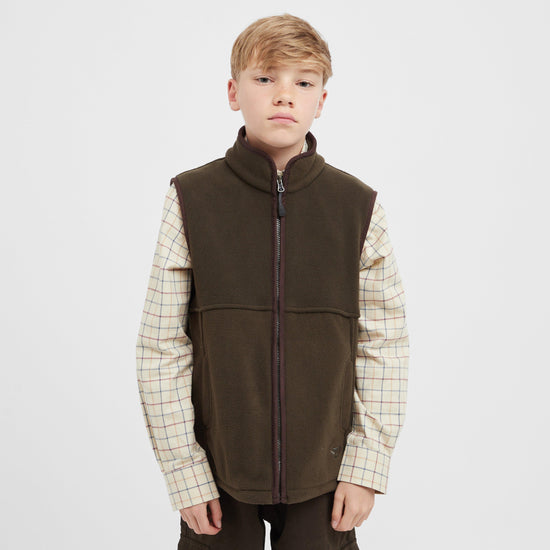 Kids Woodhall Gilet Green