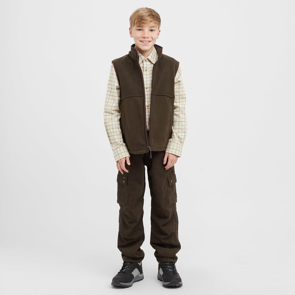 Kids Woodhall Gilet Green