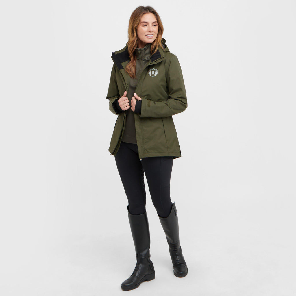 Women’s Olivia Waterproof Riding Jacket Olive
