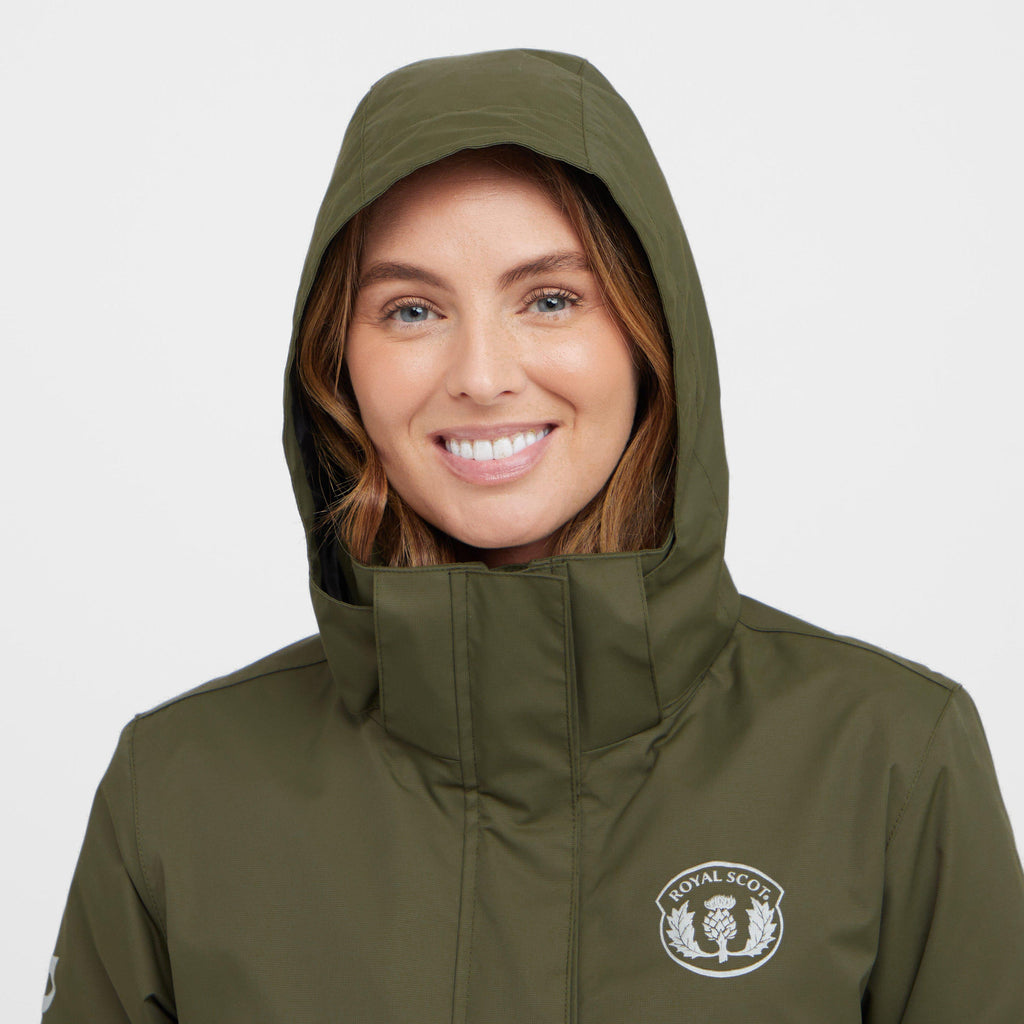 Women’s Olivia Waterproof Riding Jacket Olive