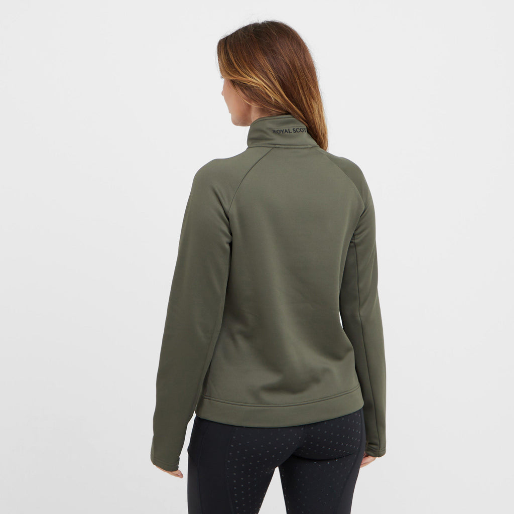 Womens Katie 1/4 Zip Sweatshirt Olive