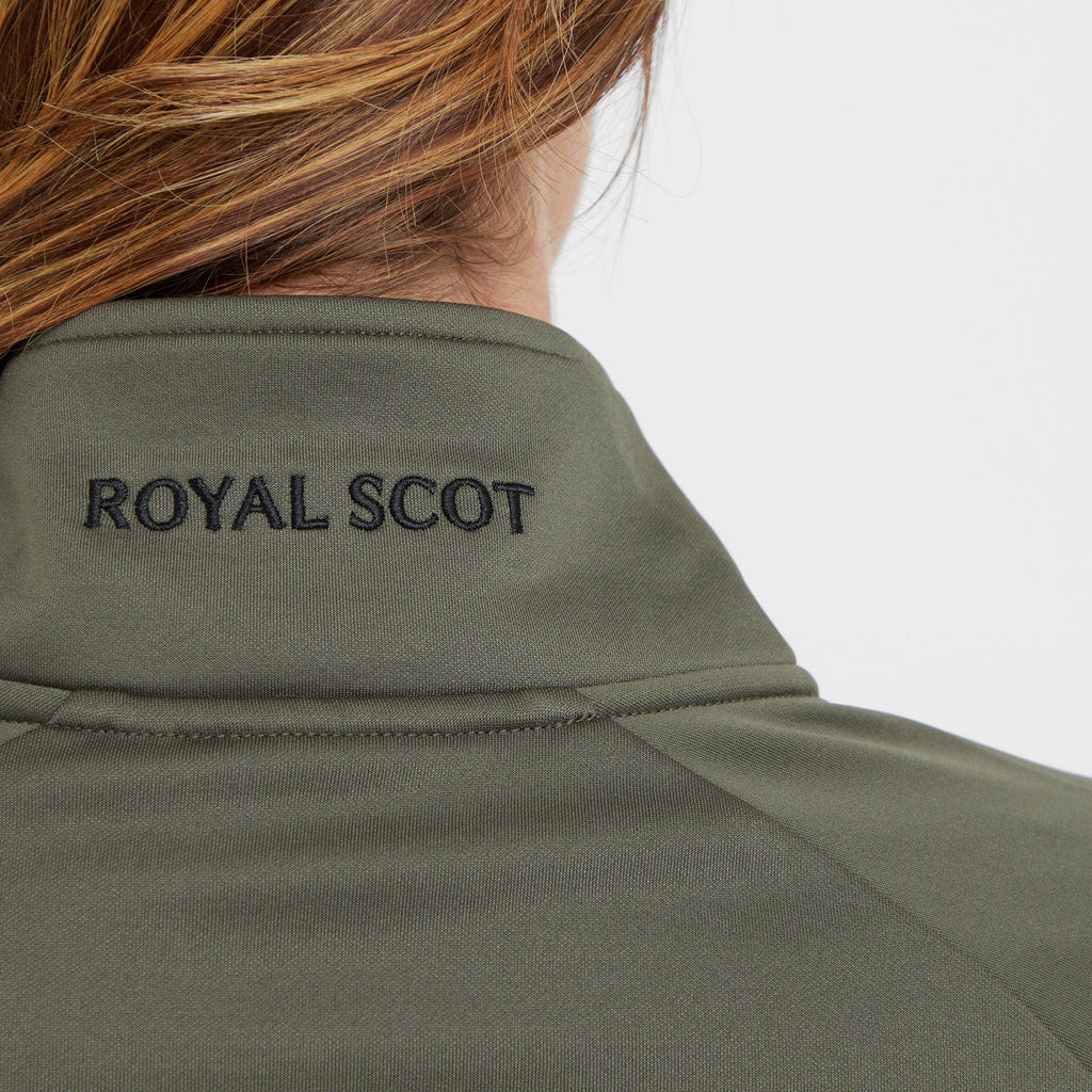 Womens Katie 1/4 Zip Sweatshirt Olive