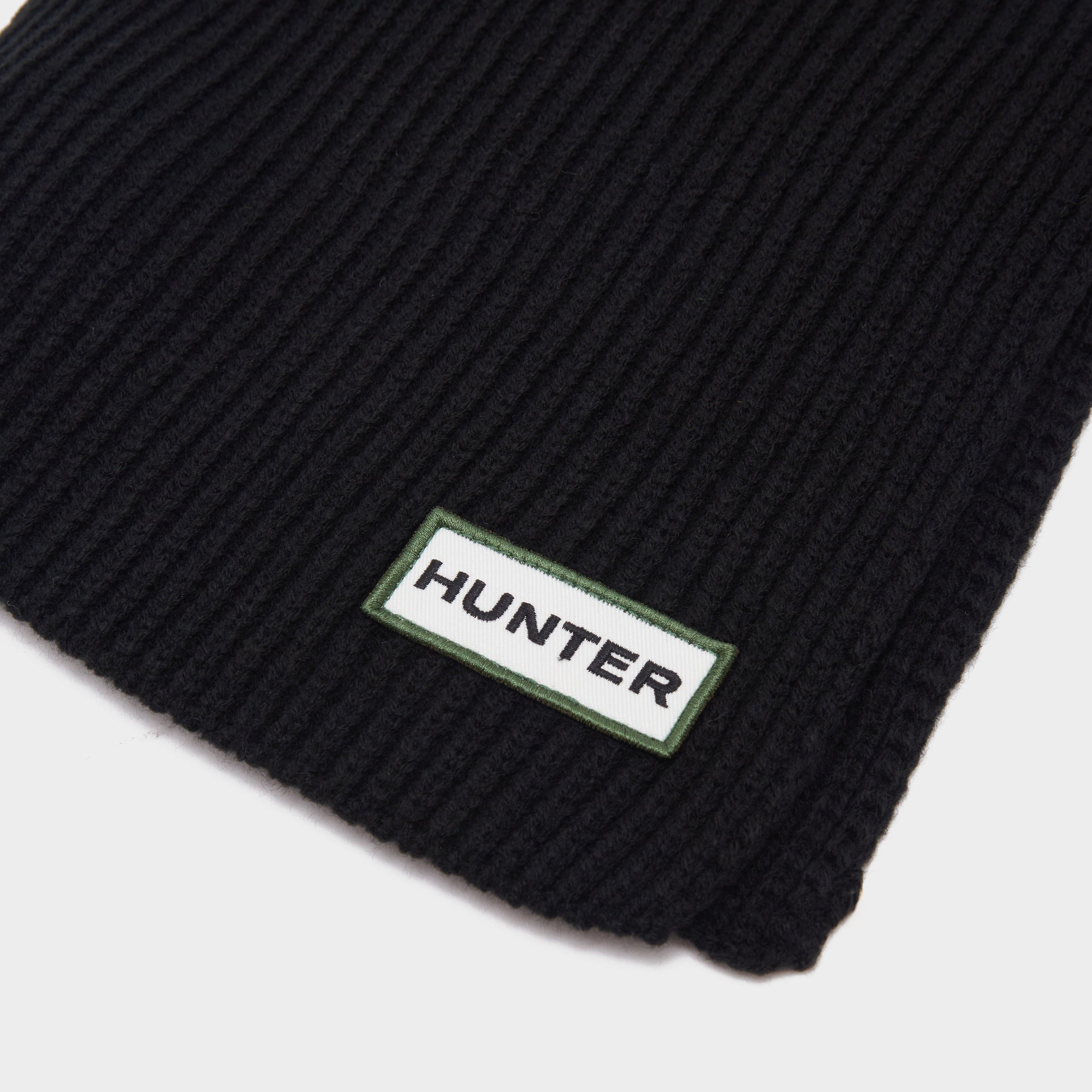 Unisex Green Label Beanie Gift Set Black