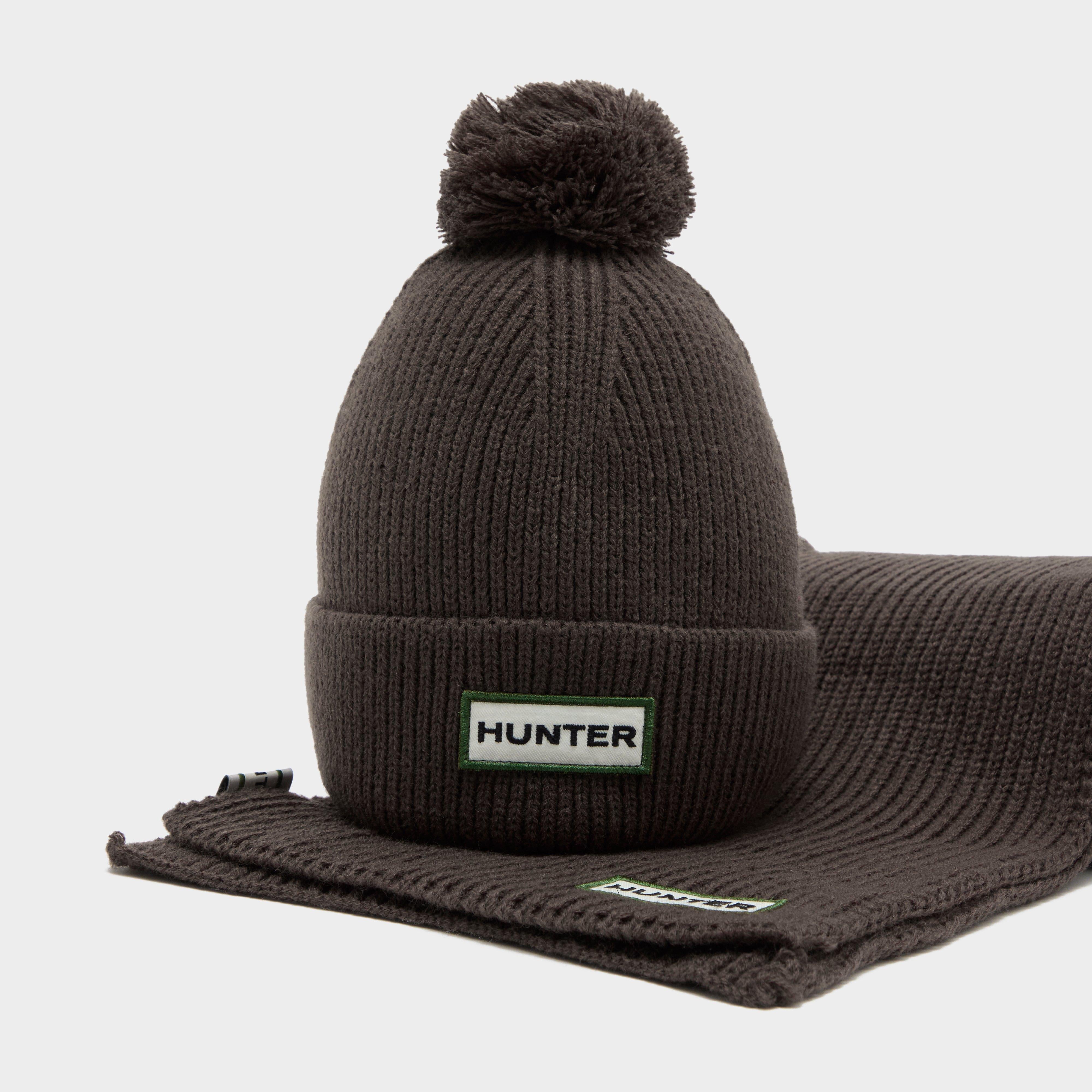 Unisex Green Label Bobble Hat Gift Set