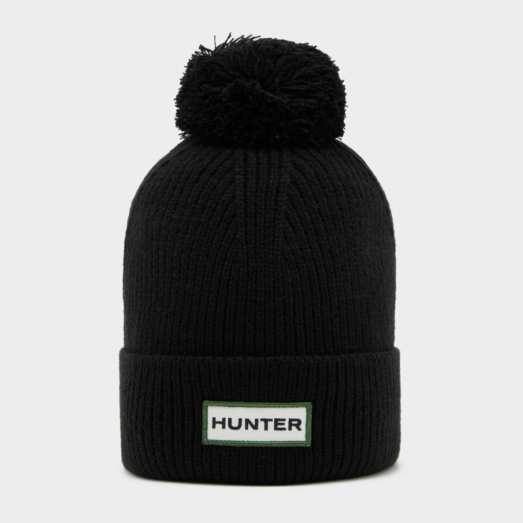 Unisex Bobble Hat Gift Set Black