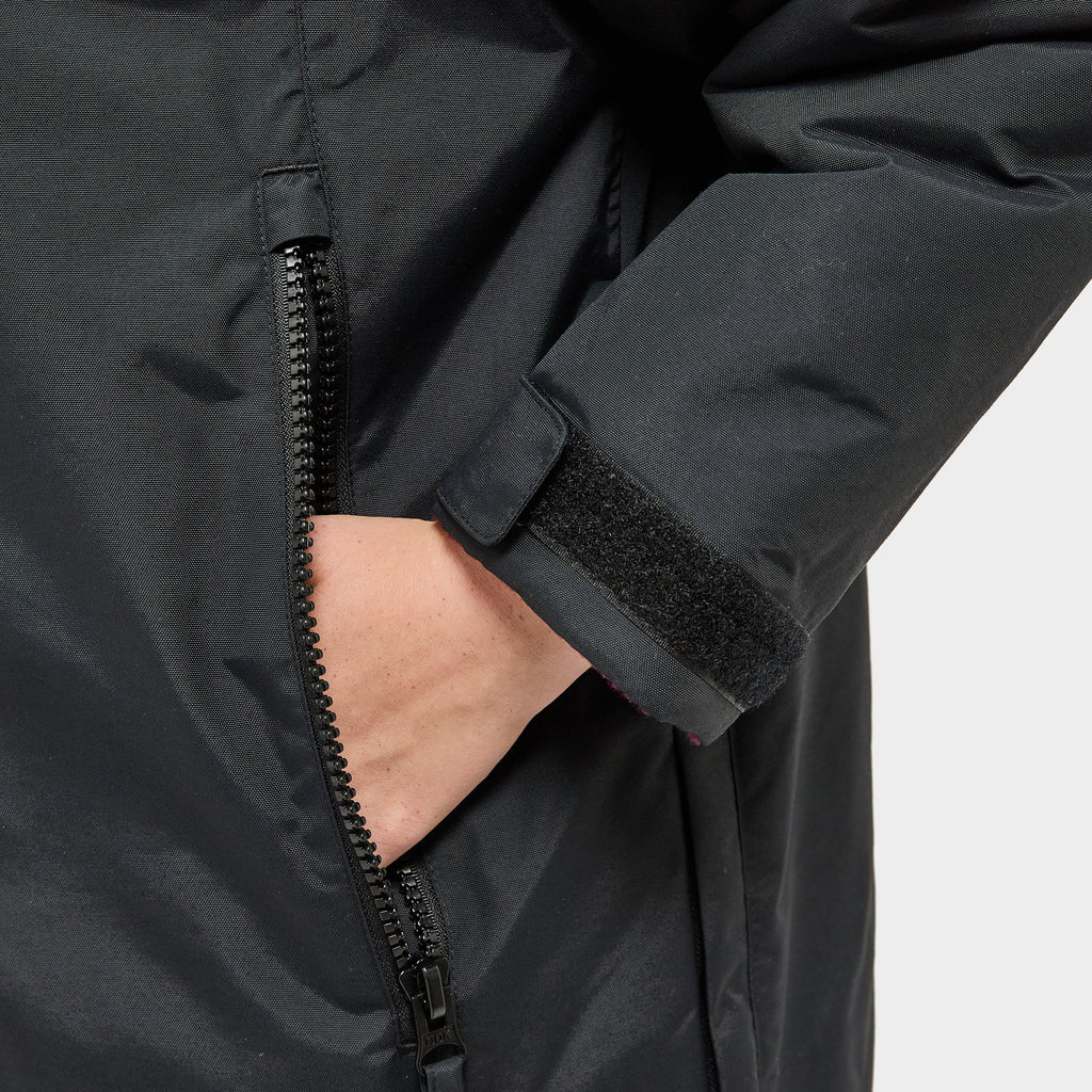 Kids’ Poppy Waterproof Riding Robe Black