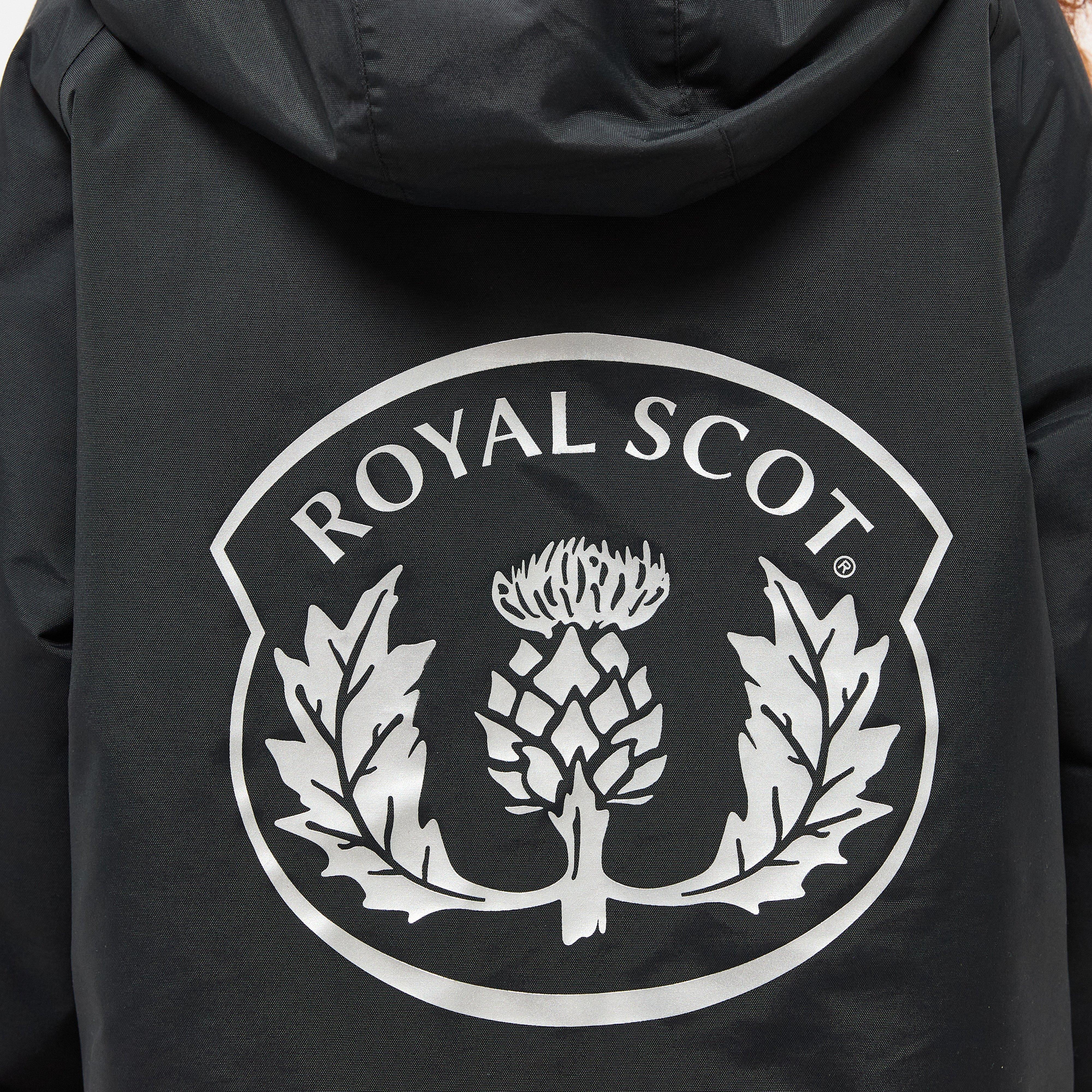 Kids’ Poppy Waterproof Riding Robe Black