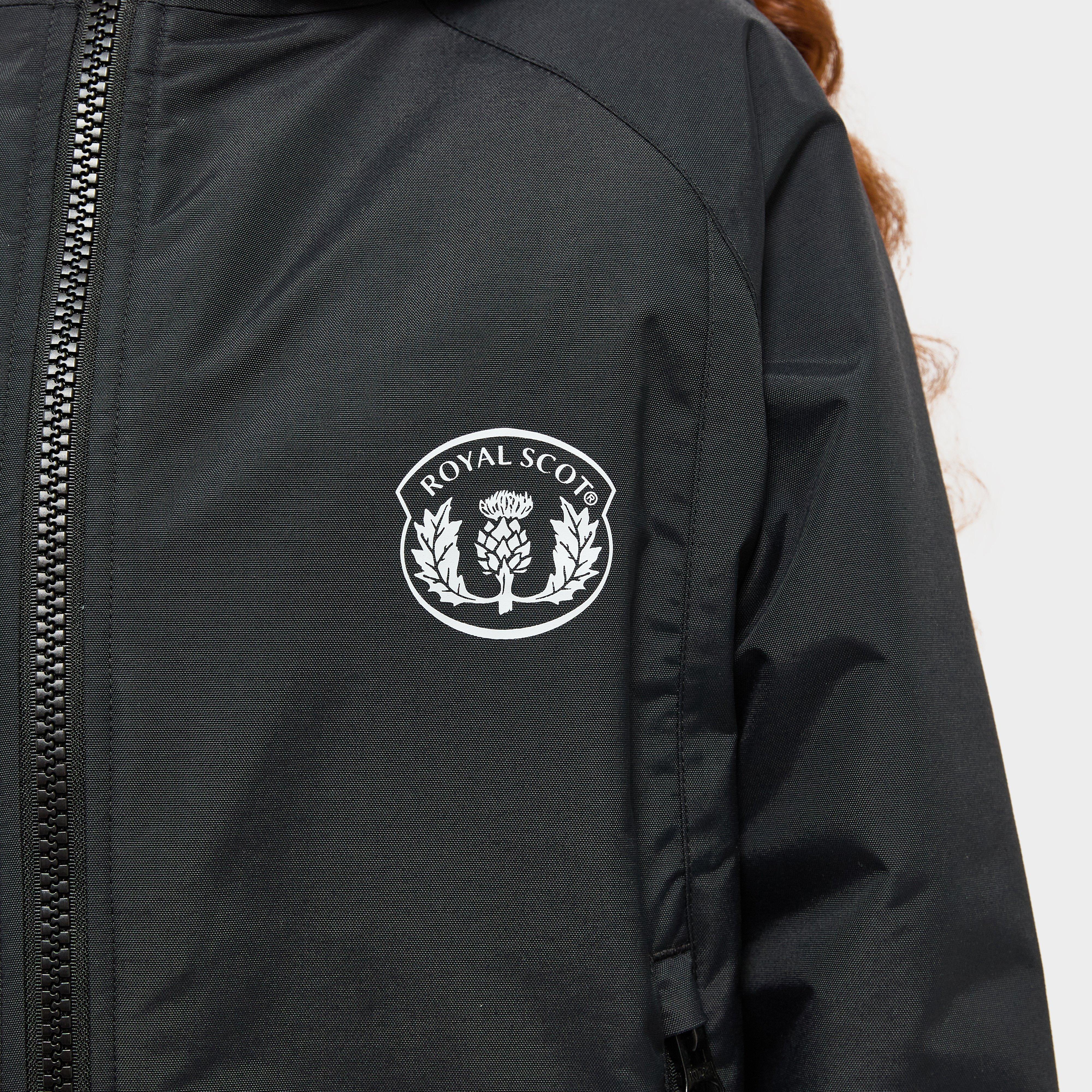 Kids’ Poppy Waterproof Riding Robe Black