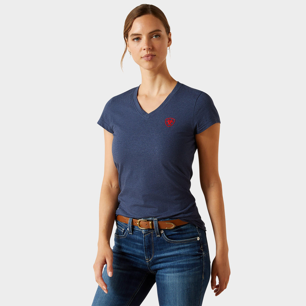 Women's BV Logo T-Shirt Navy