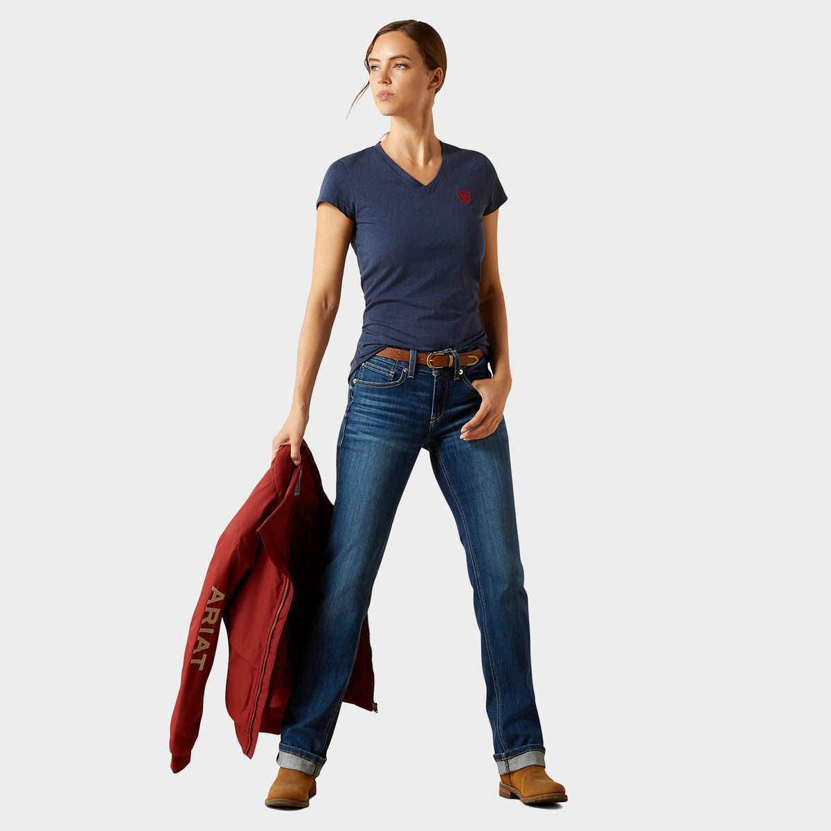 Women's BV Logo T-Shirt Navy