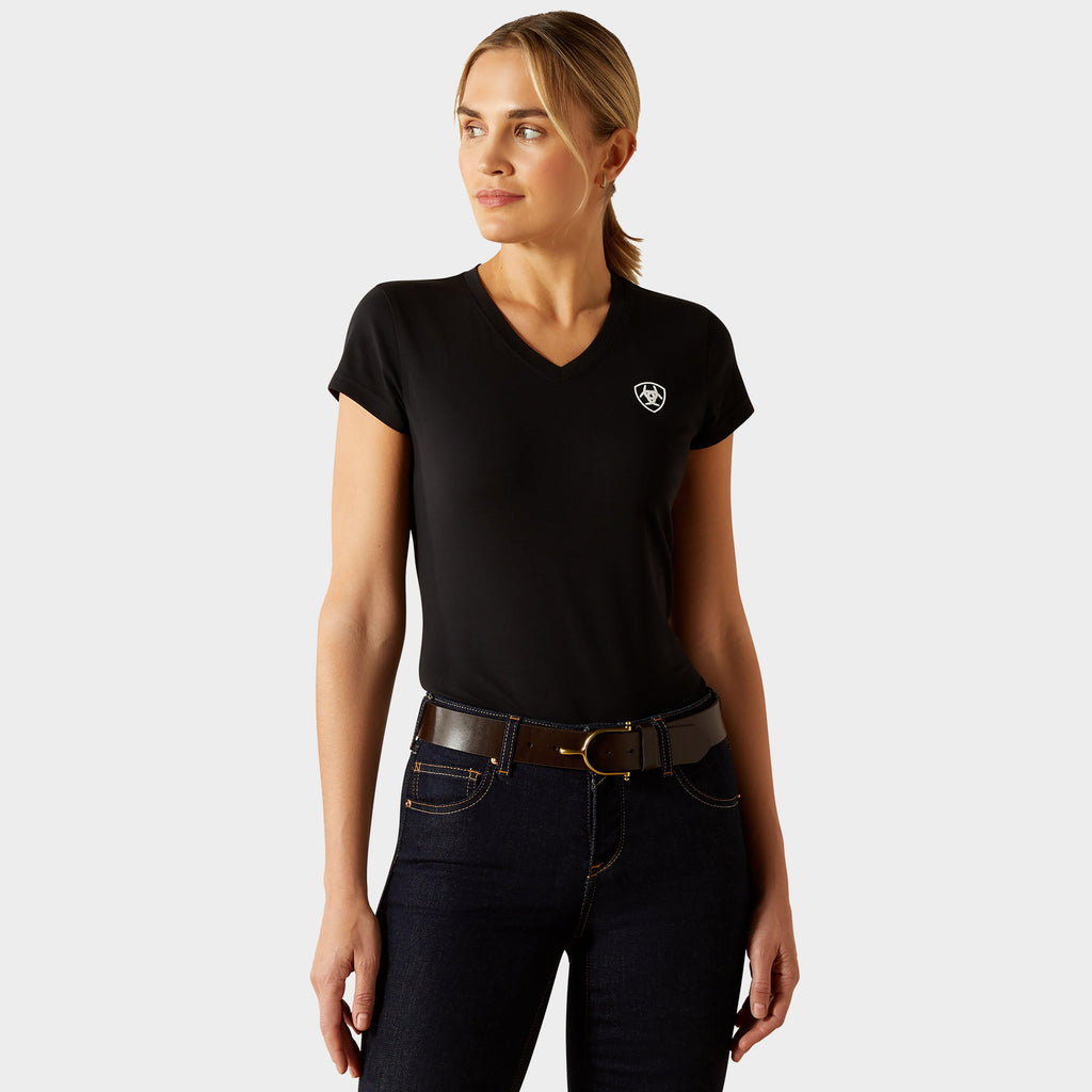 Women's BV Logo T-Shirt Black