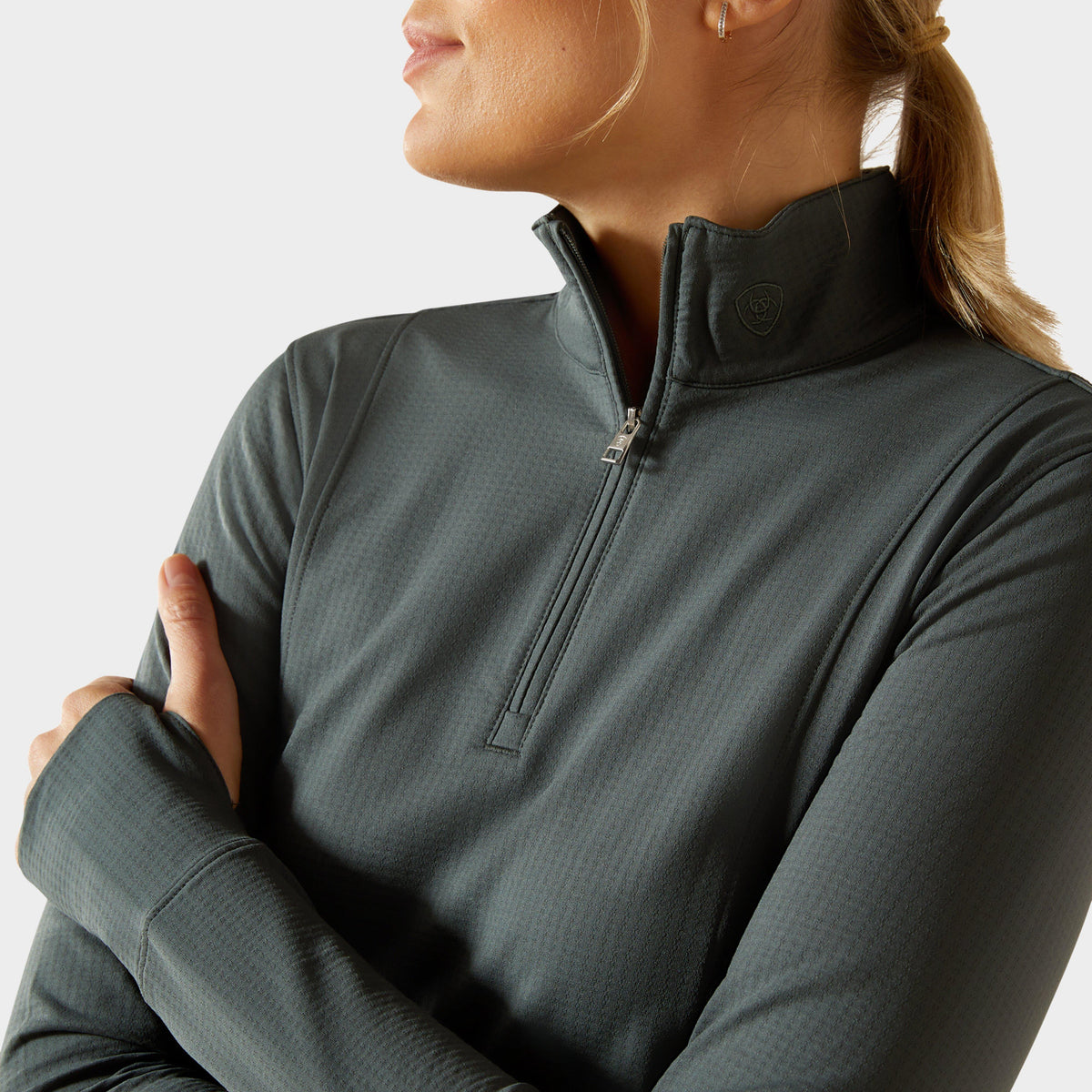 Women's Gridwork 2.0 1/4 Zip Baselayer Sage