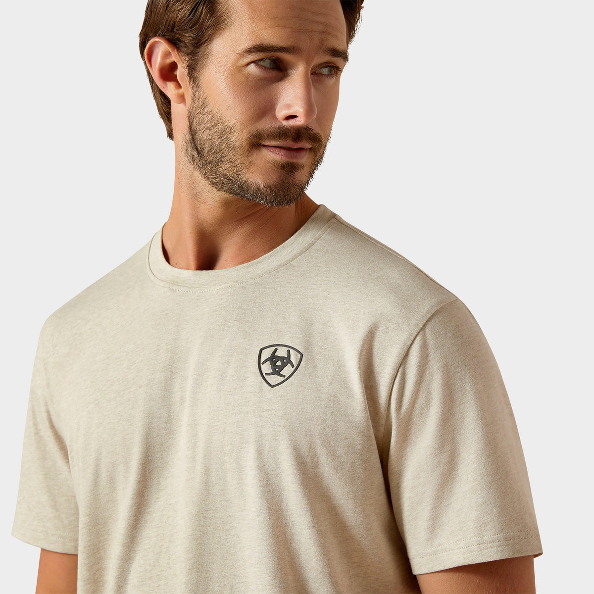 Men's BV Logo T-Shirt Khaki